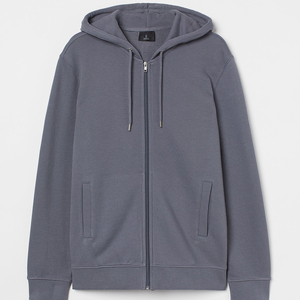 เสื้อฮู้ดแขนยาวผ้าคอตตอนโอเวอร์ไซส์สำหรับผู้ชายเสื้อฮู้ดทรงบ็อกซี่ทรงหลวมไหล่ดรอป500 GSM ดีไซน์ใหม่ - Product Image 3