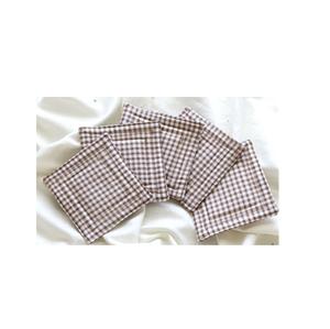 Posavasos de lino de tela suave de forma cuadrada moderna para mesa de hogar o Restaurante elegante protección de mesa - Product Image 1