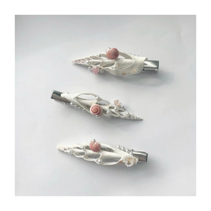 Élégant Clip à Cheveux Coquillage Unique Clip à Cheveux Coquillage Inspiré de la Plage Fait Main Été Élégant Design pour Importateur - Product Image 6