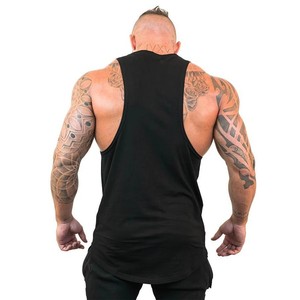 2025 Men's Cotton Summer Gym Fitness Tank <b>Top</b> Custom Size Casual Style Quick Dry Solid Color <b>Sleeveless</b> Design Custom Co - Product Image 6