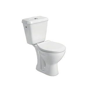 Réservoir dissimulé moderne deux pièces WC toilette en gros pas cher salle de bain en céramique S piège/P piège à eau placard bol bassin ensemble évier lavage - Product Image 2