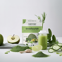 Topkeuze Groene Appelpoeder Met Citroensmaak, Darmgezondheidsfruit, Suikervrije Kant-En-Klare Dranken Maagzakje