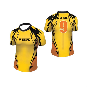 Sublimación de alta calidad Ropa deportiva personalizada Uniformes de rugby Unisex OEM Kits de rugby Camiseta de rugby Jerseys uniforme de fútbol americano - Product Image 6