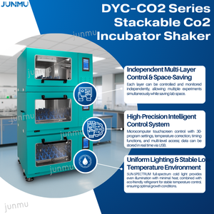 Incubadora de <span class=keywords><strong>CO2</strong></span> Apilable de Alta Eficiencia, Programable, de 140L a 280L, Refrigeración sin Fluoruro para Uso Alimentario y Ambiental - Product Image 4