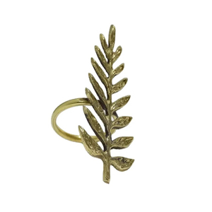 Anneau de serviette en aluminium doré personnalisé, taille et forme personnalisées, écologique, en stock, décoration de table à manger pour mariage, vaisselle de fête - BK - Product Image 5