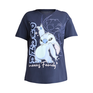 เสื้อยืดคอกลมแขนสั้น100% สำหรับผู้ชายและผู้หญิงเสื้อยืดผ้าฝ้ายสีน้ำเงินเข้มออกแบบโลโก้ได้ตามต้องการ - Product Image 1