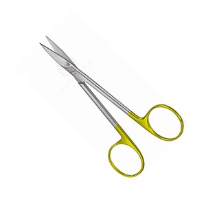 Ciseaux à gencives manuels réutilisables en acier inoxydable allemand de qualité supérieure, finition satinée, instruments chirurgicaux droits pour usage dentaire - Product Image 6