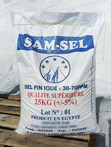 <b>High</b> Purity Refined Fine White <b>Table</b> Salt Powder | Sam Sel 25kg Bulk | Iodized Food Grade HACCP Certified Egypt - Product Image 6