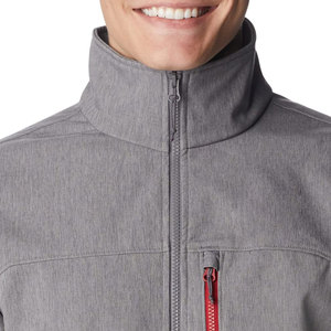 Garrot d'extérieur imperméable au travail avec logo personnalisé Manteau à coquille souple imperméable Veste d'hiver en polaire coupe-vent pour hommes - Product Image 5