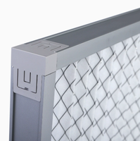 Nouveau filtre purificateur d'air en acier inoxydable haute température pour hotte aspirante commerciale, efficacité de 89 %, garantie non disponible