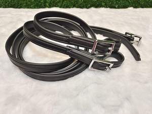 Sintético Treeless FREEMAX Youth Child Pon,y Miniatura Suede Western Horse Saddle Set Inglés productos de Carreras de Caballos de La India - Product Image 5