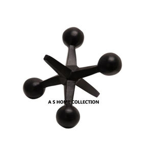 รูปปั้นอลูมิเนียมโลหะรูปทรงพิเศษสีดำสไตล์โมเดิร์นรูปปั้นสำเร็จรูปสำนักงานที่มีสไตล์ของขวัญที่สมบูรณ์แบบ - Product Image 1