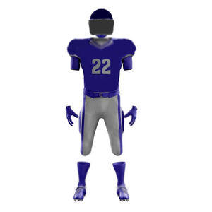 Impression par transfert de chaleur meilleure qualité ensemble d'uniformes hauts de football américain maillot de football américain pour hommes - Product Image 2