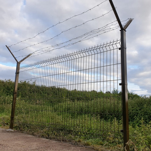 Hàng Rào Lưới Thép Hàn Uốn Cong 3d Tráng Pvc Kim Loại Mạ Kẽm Chất Lượng Cao Giá Thấp Cho Trang Trại Vườn - Product Image 3