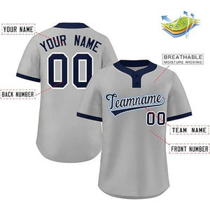 Maillots de softball personnalisés en polyester 100% sublimé sur toute la surface, ensembles de maillots sur mesure, uniformes avec noms et numéros de joueurs, logos d'équipe, OEM - Product Image 4