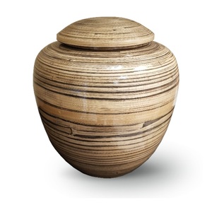 Urna Funeraria de Madera Hecha a Mano con Acabado Natural, Urna Conmemorativa Duradera para Adultos, Suministros Funerarios, Urnas para Cenizas de Cremación - Product Image 5