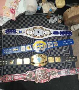 Ceinture de championnat de lutte poids lourd NWA, taille adulte, laiton 2 mm, personnalisable avec nom - Product Image 5