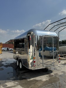 ORANGE-Pizza Hamburger VR miroir argenté, remorque alimentaire mobile, BBQ, camion alimentaire, fourgonnette alimentaire à la mode, meilleure vente - Product Image 6