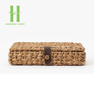 New Choice Set 2 Box Tissue Seagrass Natural Eco Friendly Using for Decoration Emballage personnalisé Made in Vietnam Fabricant - Product Image 3