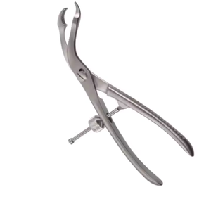 Pinzas de sujeción de hueso Verbrugge modificadas con bloqueo de velocidad, instrumentos ortopédicos de 7,5 cm de SurgiRight Instrument - Product Image 1