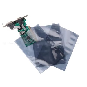 Bolsas de protección antiestática plateadas grises resellables con cierre zip ESD para electrónica, PCB, reacondicionamiento de portátiles y reciclaje. - Product Image 1