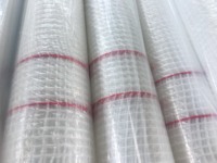 Meilleure vente imperméable PE bâche de toiture feuille 55GSM bleu mat Leno microperforé bas prix de l'usine du Vietnam