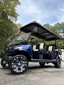 Chariots de golf à batterie 48v Système CA 72v 1500w 2000w Gros pneu 4 places Chariot de chasse gratuit à vendre - Product Image 6