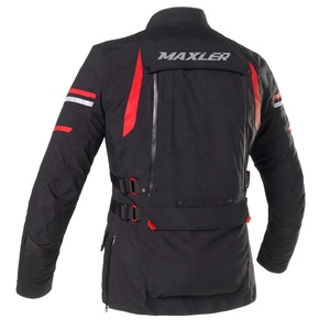 Veste de tourisme longue en textile pour hommes, imperméable, homologuée CE niveau 1 2, protection, fabricant OEM, fournisseur de marque privée - Product Image 2