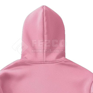 Mode à la mode hiver hommes strass à capuche avec logo personnalisé imprimé couleur unie tissu polaire conception personnalisable - Product Image 5