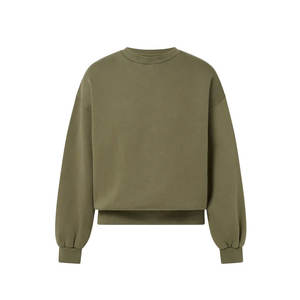 Hombre Mujer Sudadera Gruesa Casual O-cuello Drop Shoulder Sudadera de Algodón - Product Image 4