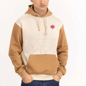 Sudaderas con Capucha de Bloques de Color de Talla Grande con Etiqueta Privada OEM, Sudaderas de Forro Polar con Capucha de Bloques de Color - Product Image 1