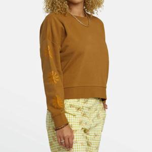 Sweat-shirt court tendance et confortable pour femme-Parfait pour une tenue décontractée et un style quotidien-Tissu de haute qualité - Product Image 6