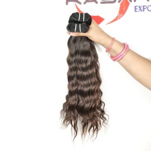 Venta al por mayor 100% Natural negro vietnamita cutícula alineada onda profunda Remy tejido extensiones de cabello humano para mujeres tipo de cabello indio - Product Image 1