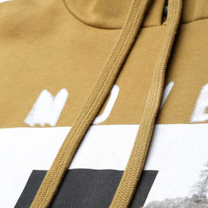 Pull à capuche en velours côtelé de haute qualité pour femme Dernier design Lettre imprimée Casual Crop Top Loose Long Sleeves for Winter - Product Image 4