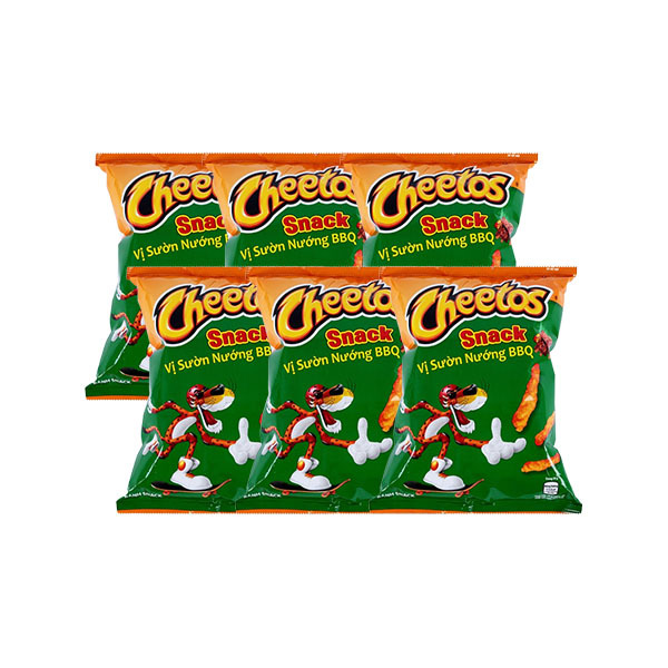 Cheetos Snack Pork Rip BBQ flavour 42gx 80 - The Wholesale
