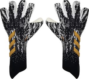 Gants de gardien de but SOCCER unisexes pour adultes en cuir antidérapant pour l'entraînement et les matchs en intérieur et en extérieur - Product Image 1