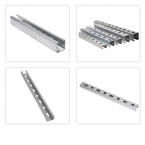 Nhà Máy Giá strut đường sắt năng lượng mặt trời bảng điều chỉnh gắn strut kênh C kênh thép mạ kẽm unistrut C strut chân đế - Product Image 6