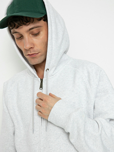 Vêtements de rue OEM de haute qualité: sweats à capuche zippés respirants 100% coton avec logo et design personnalisés, fermeture éclair complète pour hommes - Product Image 2