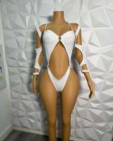 Combinaison de carnaval personnalisée pour le lundi, combinaison de carnaval brillante et métallique, monokini pour femmes, maillot de bain, costume de masque, tenue de Jouvert, fabricant