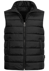 Gilet matelassé unisexe style urbain, imperméable, grande taille, en toile, chaud pour l'hiver, décontracté, à capuche, sans manches, multi-poches sur le devant - Product Image 6