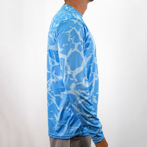 Camisa de pesca para hombre, camisas de pesca transpirables de secado rápido, protección Uv de manga larga, ropa de pesca de verano para hombre - Product Image 4