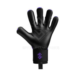 Gants de gardien de but en latex de haute qualité, antidérapants, avec fermeture à scratch, protection des doigts, pour l'entraînement, gants de football - Product Image 4