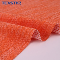 Tissu jersey tricoté double face bicolore 100 % polyester cationique, respirant et à séchage rapide, pour doublure de sport, prix usine personnalisé