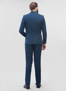 Costume Homme Cinq Pièces Vert Paon Très Demandé et Élégant pour Marié, Bureau et Soirées – Disponible au Meilleur Prix - Product Image 3