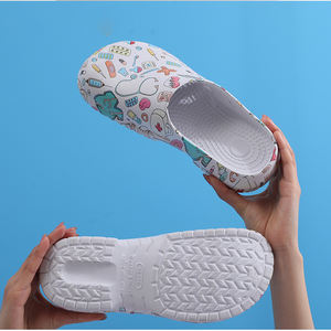 Sandal <span class=keywords><strong>EVA</strong></span> Trendi Terbaru 2025 untuk Wanita OEM Sepatu Kasual Pantai Sol Tebal Nyaman Sepatu Clogs untuk Hotel, Koki, Perawat, Dokter - Product Image 6