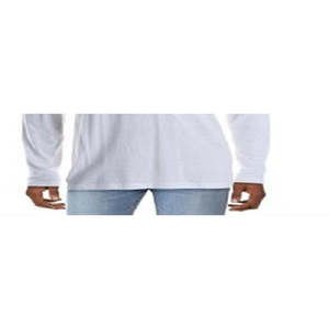 T-shirt Grafica da Uomo Club Room in Jersey 100% Cotone Stile Street Taglia XX-Large Bianco con Logo Solido Tessuto 280-300 Grammi - Product Image 3