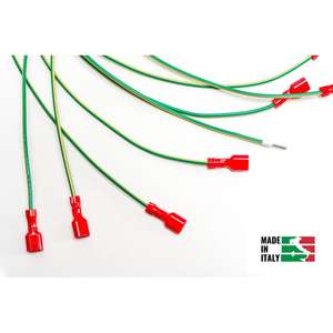 Câble de 1.5mm avec borne à broches et connecteur de câblage industriel et de panneau faston pré-isolé - Product Image 4