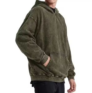 Sudadera con Capucha Personalizable 100% Algodón, Impresión Serigráfica, Ecológica, de Alta Calidad, Estilo Urbano Vintage para Hombre - Product Image 4