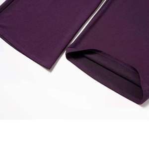 กางเกงจ็อกเกอร์ทรงขาบานเอวสูงผ้าแคนวาสสไตล์ลำลองสำหรับผู้หญิง คุณภาพสูง รุ่นสปริง ปี 2026 - Product Image 6