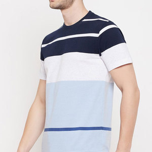 Service OEM Vente en gros de t-shirts pour hommes à bas prix Nouvelle mode unie 100% coton Design personnalisé Anti-boulochage 220g - Product Image 1